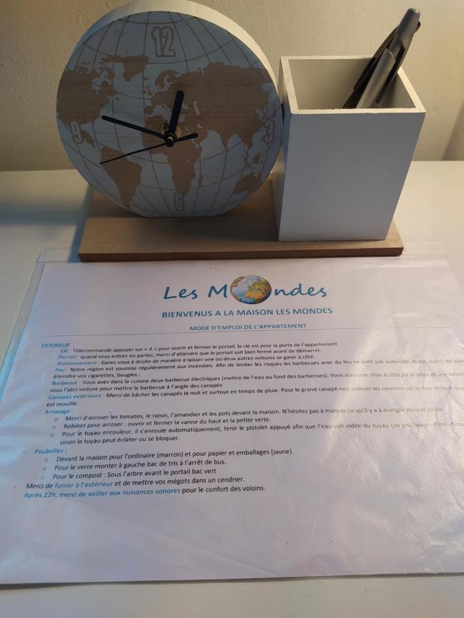 Les Mondes - Appartement Bas De Maison Ensues-la-Redonne Esterno foto